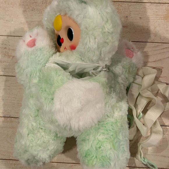 400% BB3 Hugging Baby Backpack Green - Picture 3 of 6